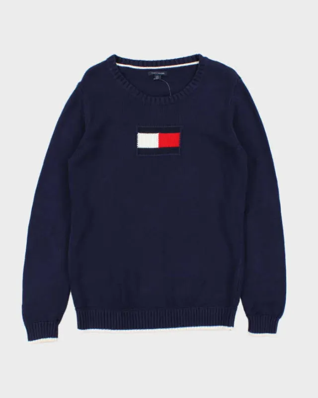 Vintage 00s Tommy Hilfiger Knit Jumper - L sold by Rokit