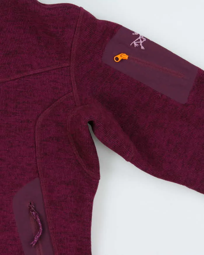 Vintage Women's Arc'teryx Covert Polartec Hooded Full-Zip Fleece - M sold by Rokit product image thumbnail 4