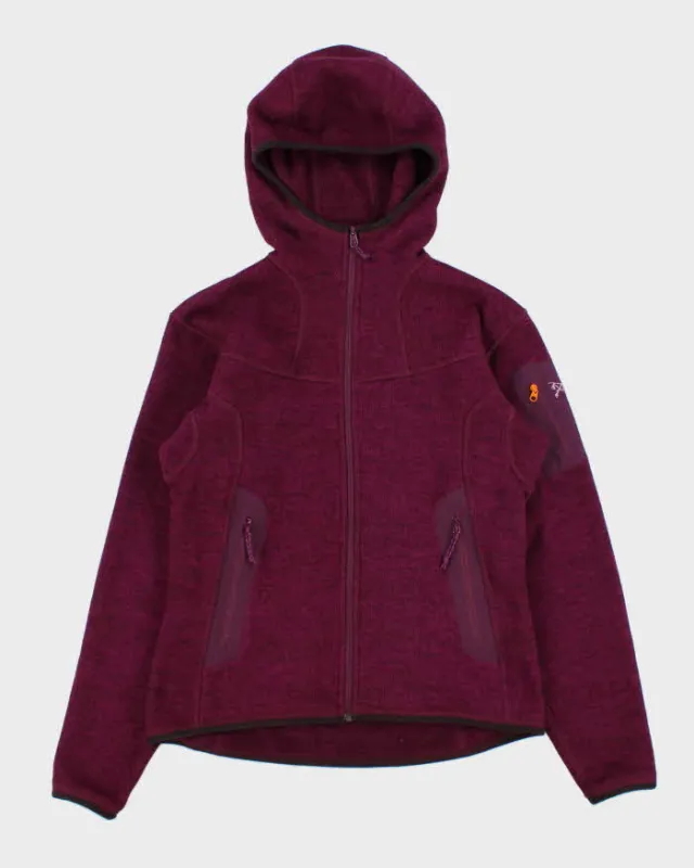 Vintage Women's Arc'teryx Covert Polartec Hooded Full-Zip Fleece - M sold by Rokit