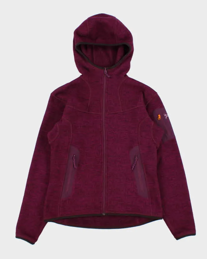 Vintage Women's Arc'teryx Covert Polartec Hooded Full-Zip Fleece - M sold by Rokit