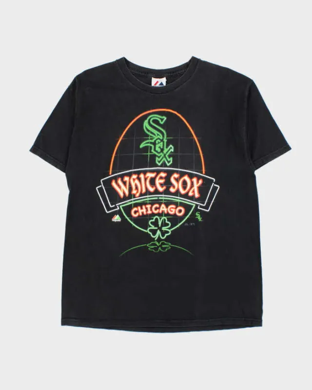 Vintage 1990s Majestic Chicago White Sox Crewneck T-Shirt - L sold by Rokit