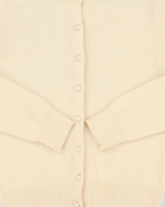 Vintage Ofuon Wool Pearl Button Cardigan - S sold by Rokit product image thumbnail 4