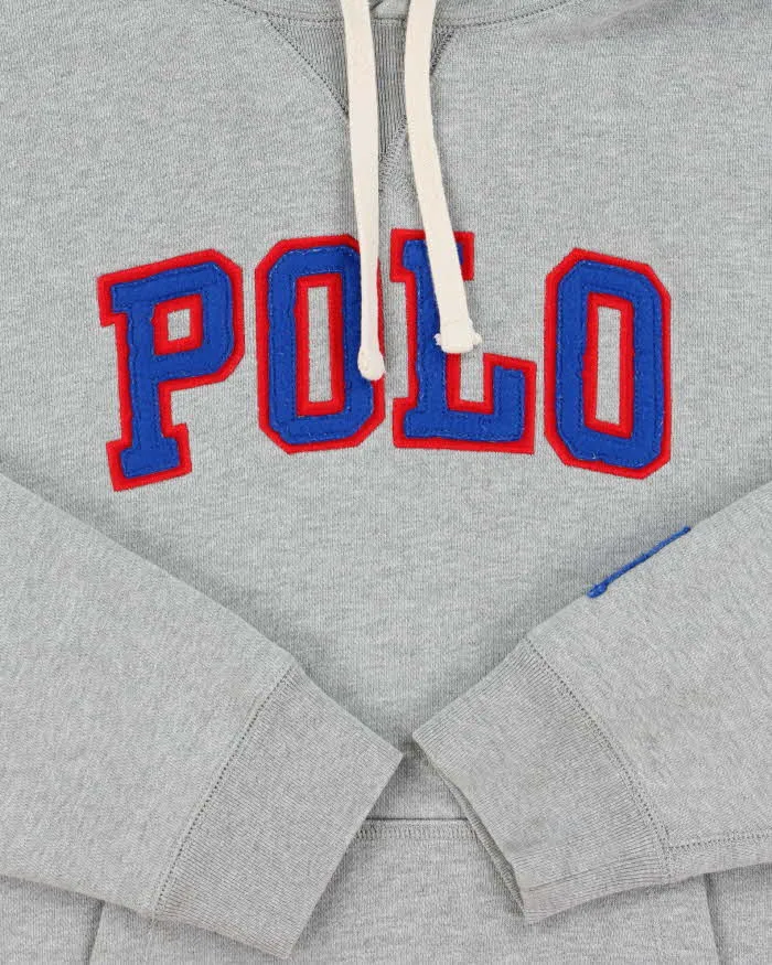 Vintage Polo Ralph Lauren Heavyweight Embroidered Spell Out Pullover Hoodie - L sold by Rokit product image thumbnail 3