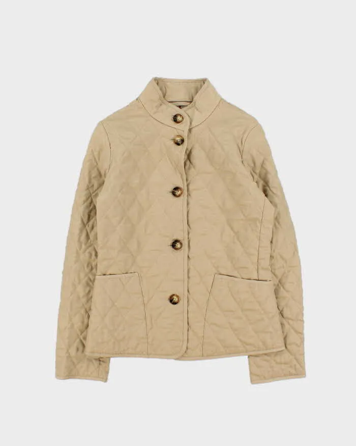 Vintage Y2K 00s Burberry Nova Check Lined Quilted Women's Jacket - XS sold by Rokit