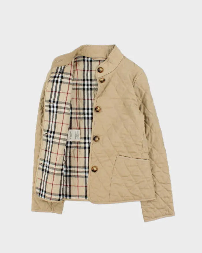Vintage Y2K 00s Burberry Nova Check Lined Quilted Women's Jacket - XS sold by Rokit product image thumbnail 5
