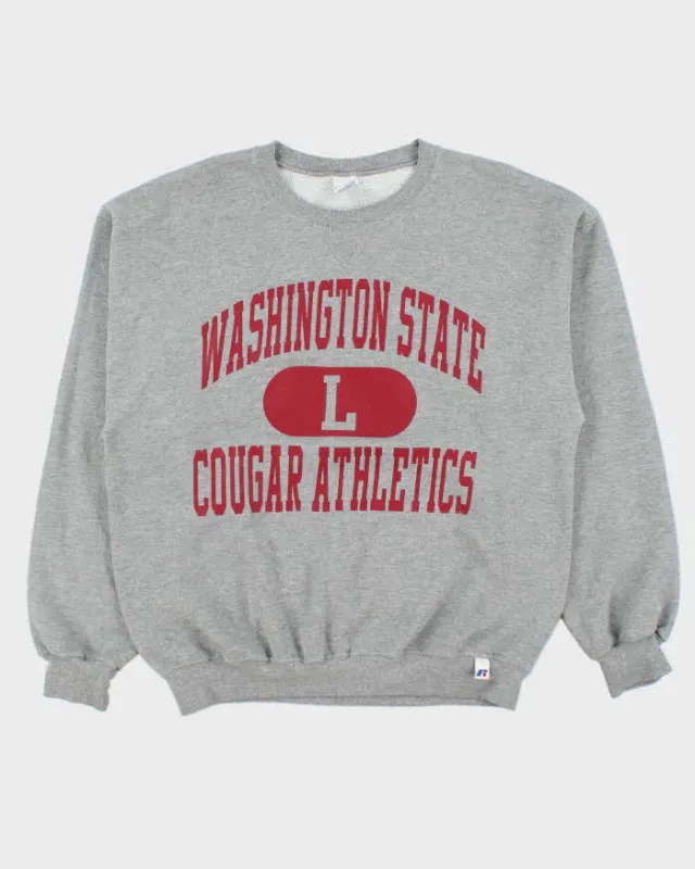 Vintage Y2K 00s Russell Athletic Washington State Crewneck Sweatshirt - L sold by Rokit