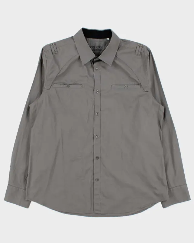 Vintage Y2k 00s Guess Long Sleeve Shirt - XL sold by Rokit