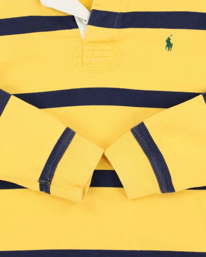 Vintage Y2K 00s Polo Ralph Lauren Striped Long Sleeve Rugby Shirt - L sold by Rokit product image thumbnail 4