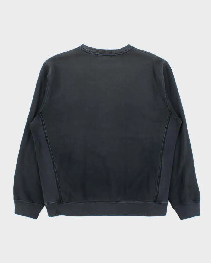 Vintage Y2K 00s Polo Ralph Lauren Faded Navy Classic Crewneck Sweatshirt - L sold by Rokit product image thumbnail 2