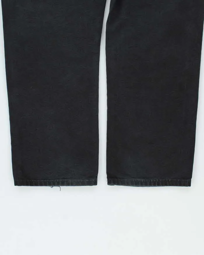 Vintage Carhartt Double Front Duck Loose Straight Workwear Trousers - W34 L29 sold by Rokit product image thumbnail 4