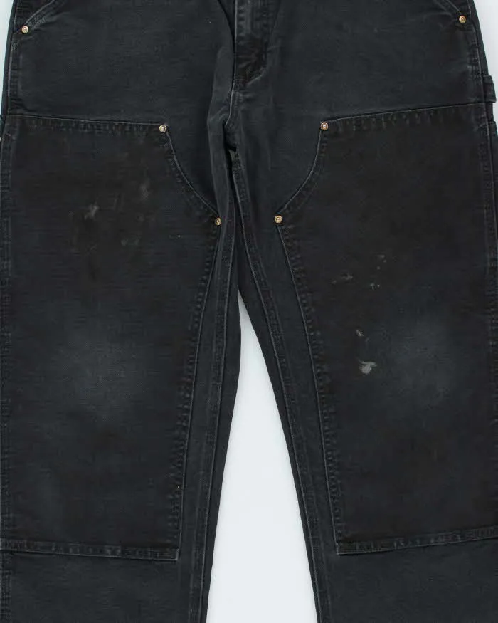 Vintage Carhartt Double Front Duck Loose Straight Workwear Trousers - W34 L29 sold by Rokit product image thumbnail 5