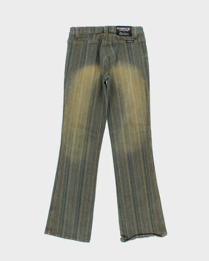 Vintage Rampage Made In USA Women's Lace Up Flared Jeans - W30 L31 sold by Rokit product image thumbnail 2