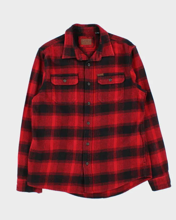 Vintage Orvis Heavyweight Flannel Shirt - M sold by Rokit