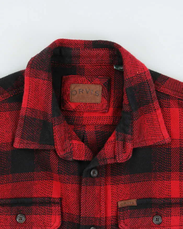 Vintage Orvis Heavyweight Flannel Shirt - M sold by Rokit product image thumbnail 5