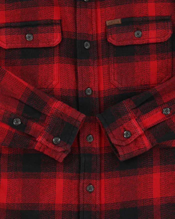 Vintage Orvis Heavyweight Flannel Shirt - M sold by Rokit product image thumbnail 4