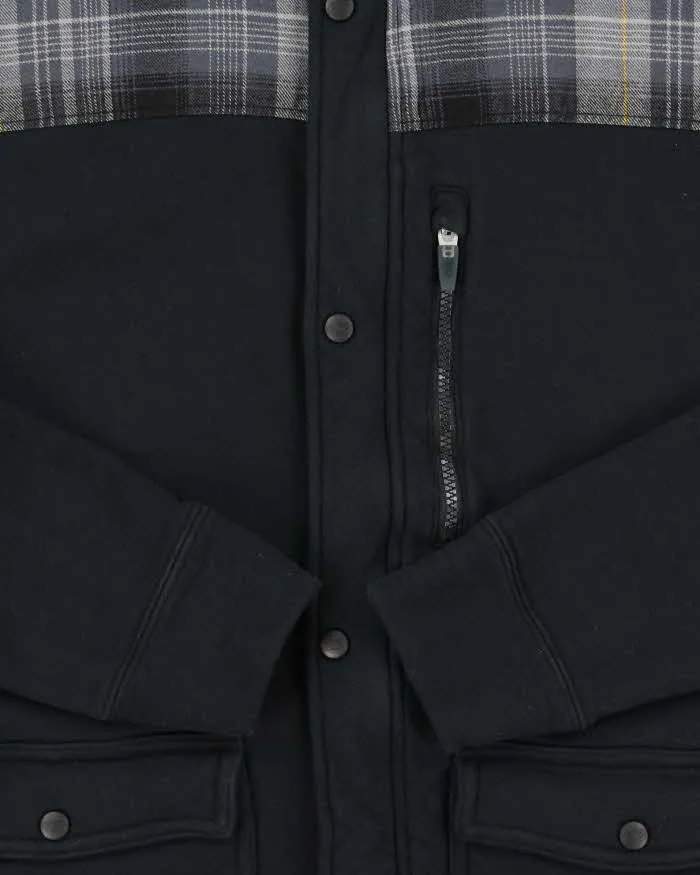 Vintage 00s Nike 6.0 Heavyweight Plaid Full-Zip Hoodie - M sold by Rokit product image thumbnail 4