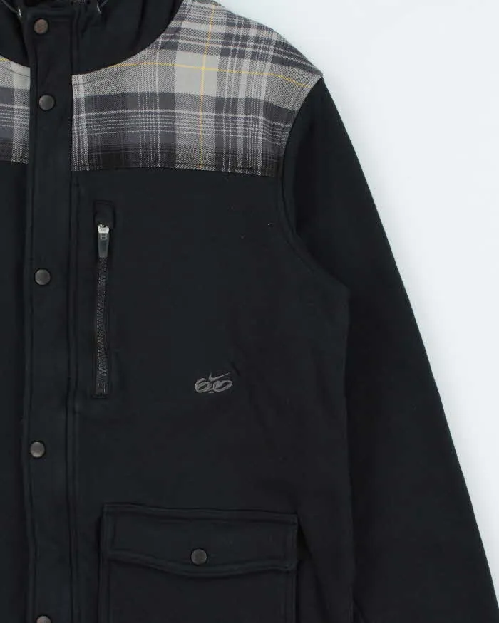 Vintage 00s Nike 6.0 Heavyweight Plaid Full-Zip Hoodie - M sold by Rokit product image thumbnail 3