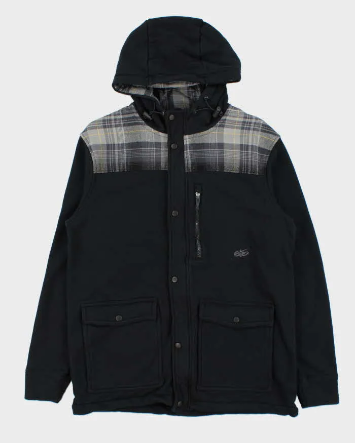 Vintage 00s Nike 6.0 Heavyweight Plaid Full-Zip Hoodie - M sold by Rokit