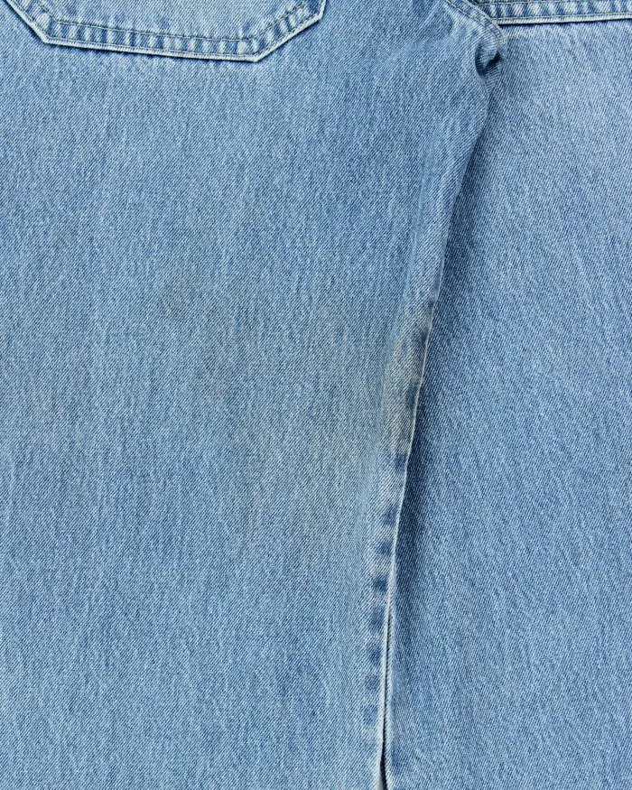 Vintage 1990s Glussco Wide Leg Denim Jeans - W30 L30 sold by Rokit product image thumbnail 5