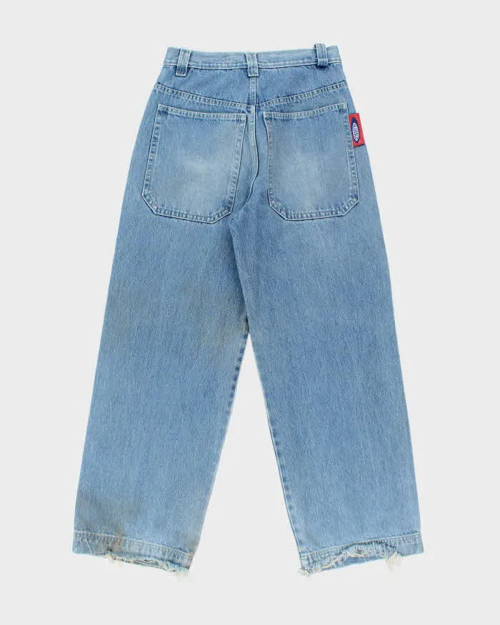Vintage 1990s Glussco Wide Leg Denim Jeans - W30 L30 sold by Rokit product image thumbnail 2