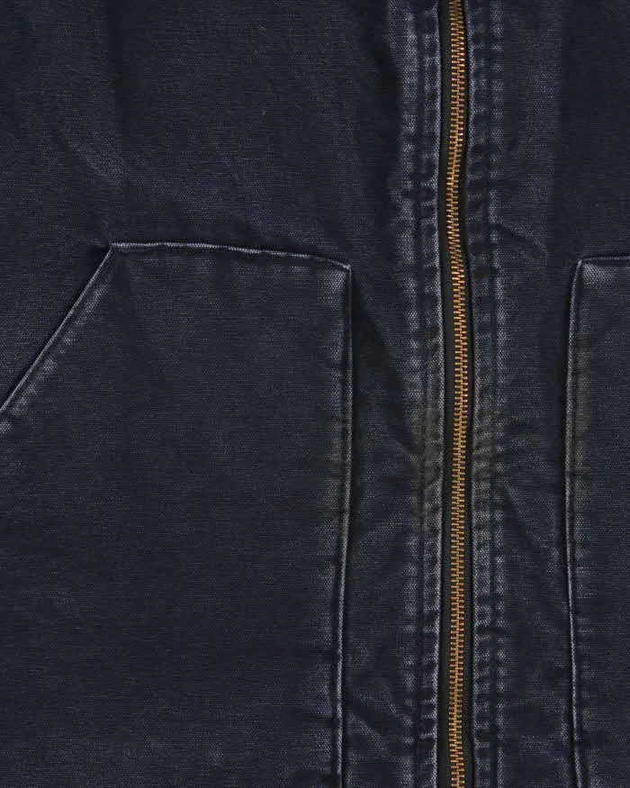 Vintage Y2K 00s Carhartt Midnight Sandstone Artic Quilt Lined Workwear Gilet - XXL sold by Rokit product image thumbnail 5