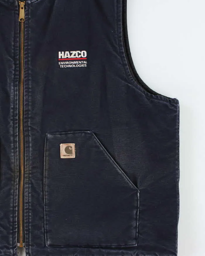 Vintage Y2K 00s Carhartt Midnight Sandstone Artic Quilt Lined Workwear Gilet - XXL sold by Rokit product image thumbnail 4