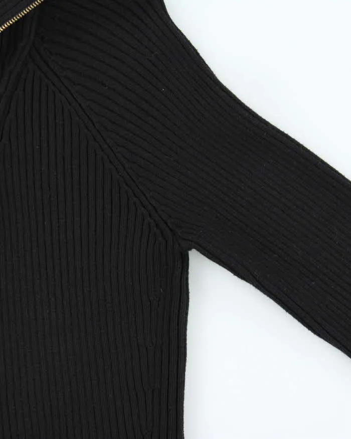 Vintage Ralph Lauren Ribbed Knit Quarter-zip Jumper - L sold by Rokit product image thumbnail 4