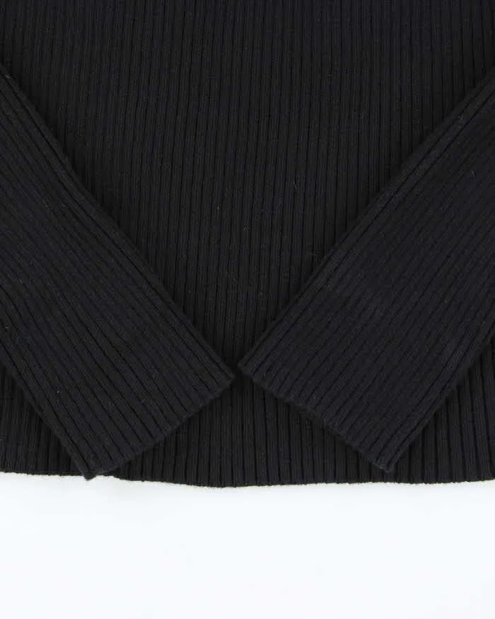 Vintage Ralph Lauren Ribbed Knit Quarter-zip Jumper - L sold by Rokit product image thumbnail 5