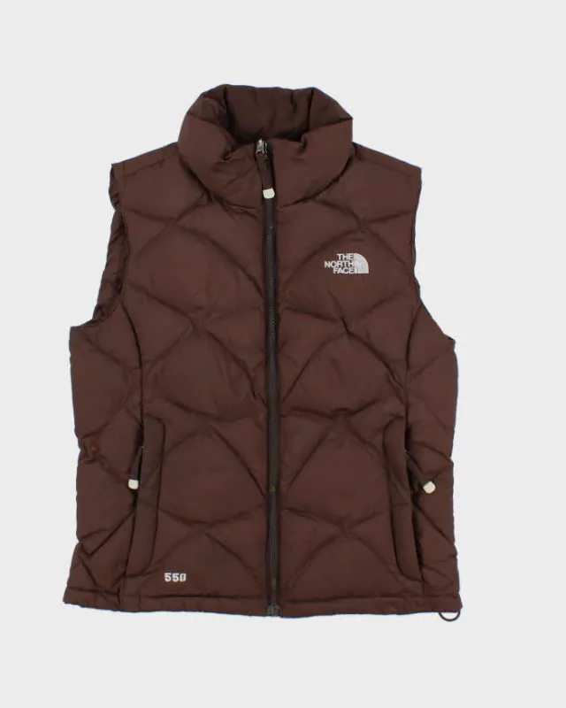 Vintage Y2K 00s The North Face Quilt 550 Down Fill Women's Puffer Gilet - S sold by Rokit