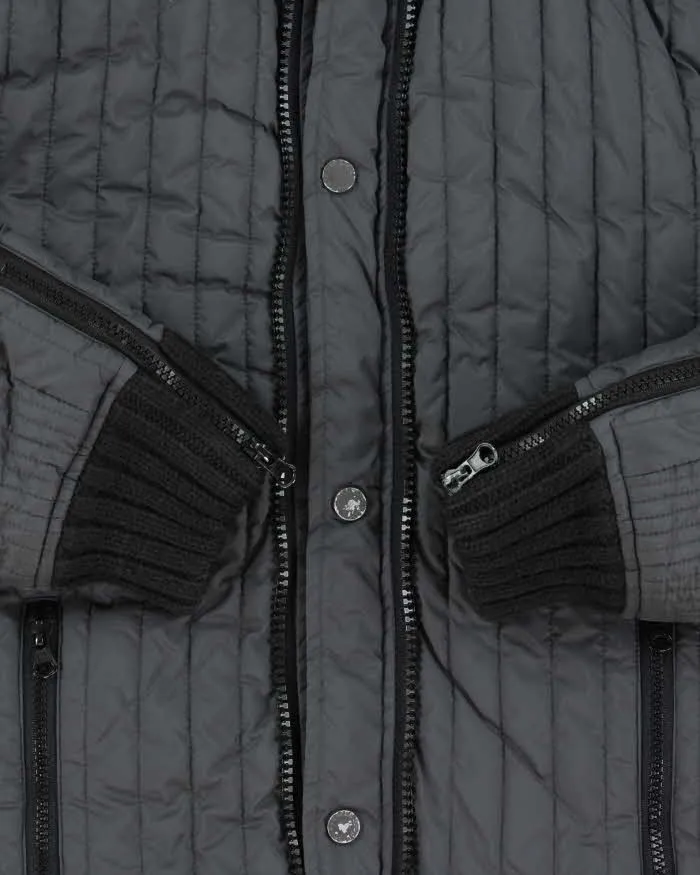 Vintage Y2K 00s Junker Denim 68 Ribbed Puffer Jacket - S sold by Rokit product image thumbnail 5