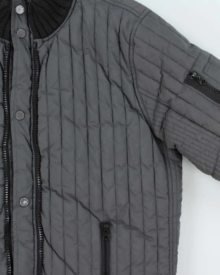 Vintage Y2K 00s Junker Denim 68 Ribbed Puffer Jacket - S sold by Rokit product image thumbnail 3