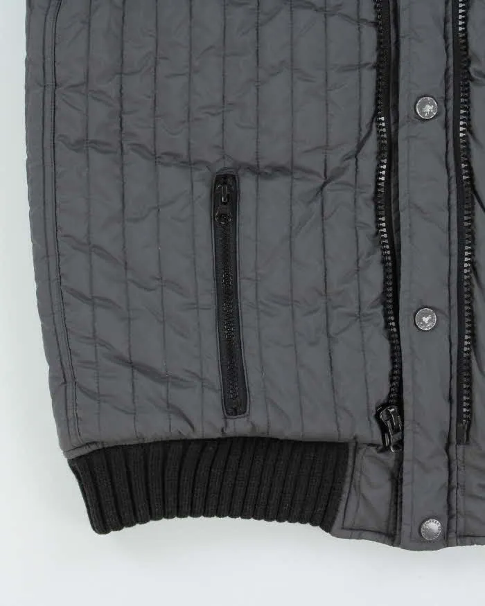 Vintage Y2K 00s Junker Denim 68 Ribbed Puffer Jacket - S sold by Rokit product image thumbnail 4
