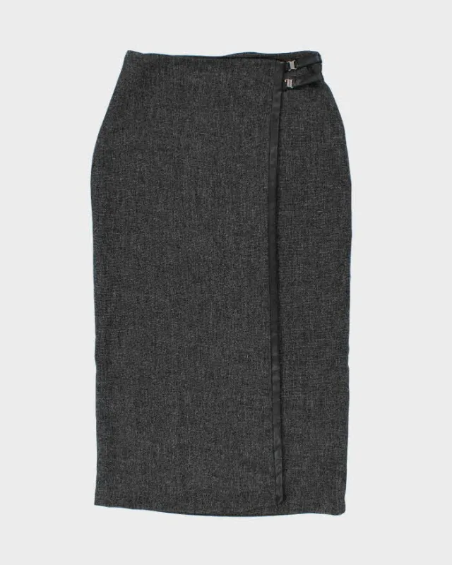 Vintage 90s Jessica Wrap Maxi Skirt - M sold by Rokit