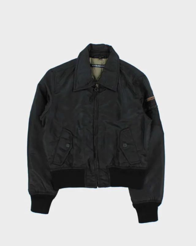 Vintage Y2K 00s Gas Jeans Women's Flight Bomber Jacket - S sold by Rokit