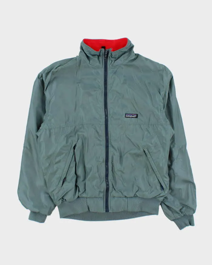 Vintage 1980s Patagonia Fleece Lined Shell Bomber Windbreaker - M sold by Rokit