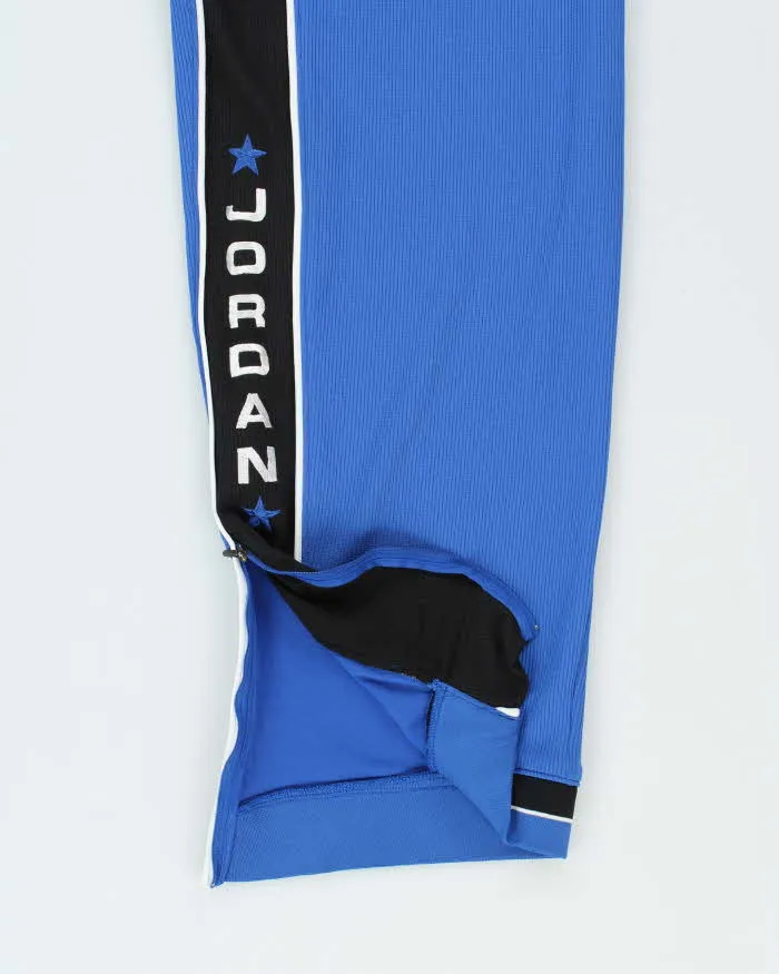 Vintage Y2K 00s Nike Air Jordan Zip Cuff Loose Fit Soft Shell Tracksuit Bottoms - M sold by Rokit product image thumbnail 4