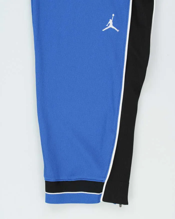 Vintage Y2K 00s Nike Air Jordan Zip Cuff Loose Fit Soft Shell Tracksuit Bottoms - M sold by Rokit product image thumbnail 3