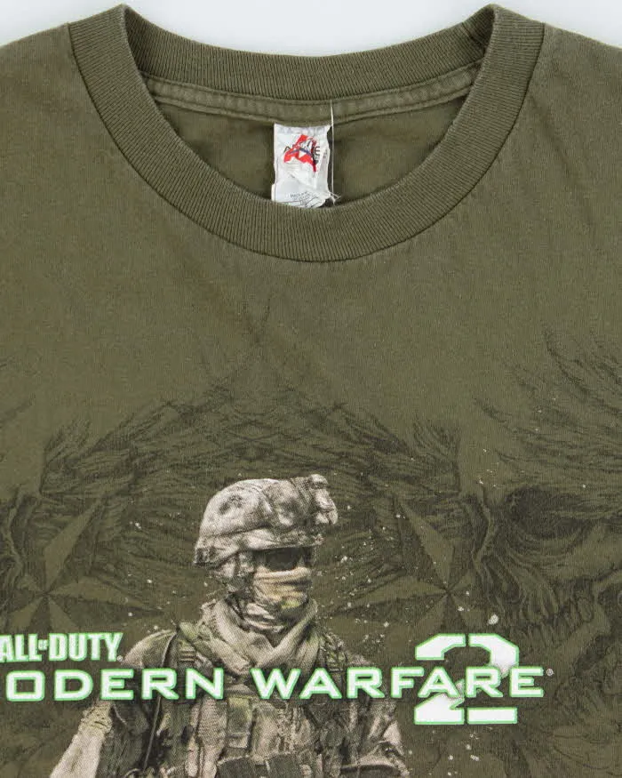 2009 Call Of Duty Modern Warfare 2 Infinity Ward Crewneck T-Shirt - L sold by Rokit product image thumbnail 5