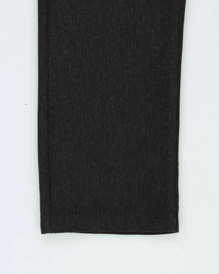 Vintage Y2K 00s Hugo Boss Alabama Wool Blend Striped Straight Leg Trousers - W32 L30 sold by Rokit product image thumbnail 4