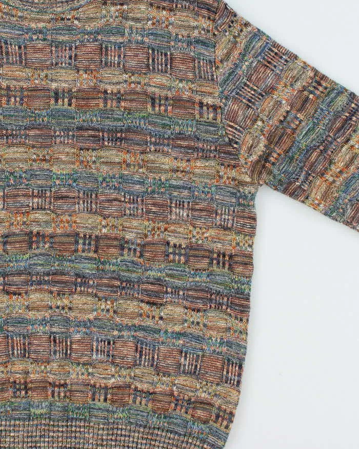 Vintage Raffi Textured Knit Jumper - L sold by Rokit product image thumbnail 3