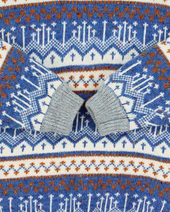 Vintage 1970s Nordic Wool Crewneck Jumper - S sold by Rokit product image thumbnail 4