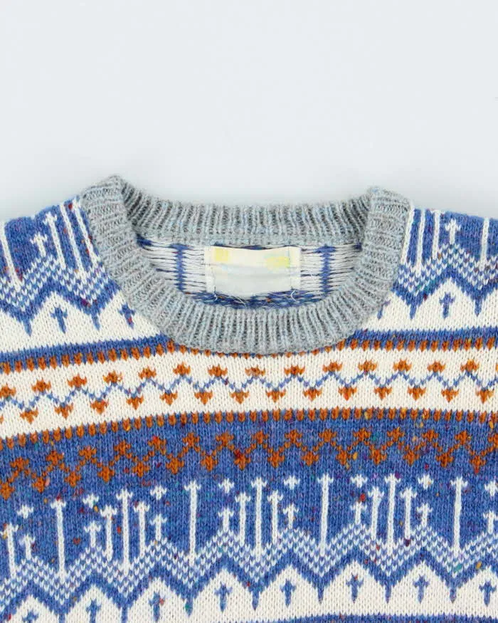 Vintage 1970s Nordic Wool Crewneck Jumper - S sold by Rokit product image thumbnail 5