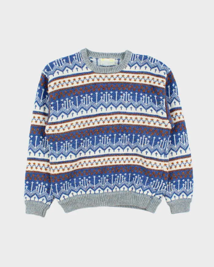 Vintage 1970s Nordic Wool Crewneck Jumper - S sold by Rokit