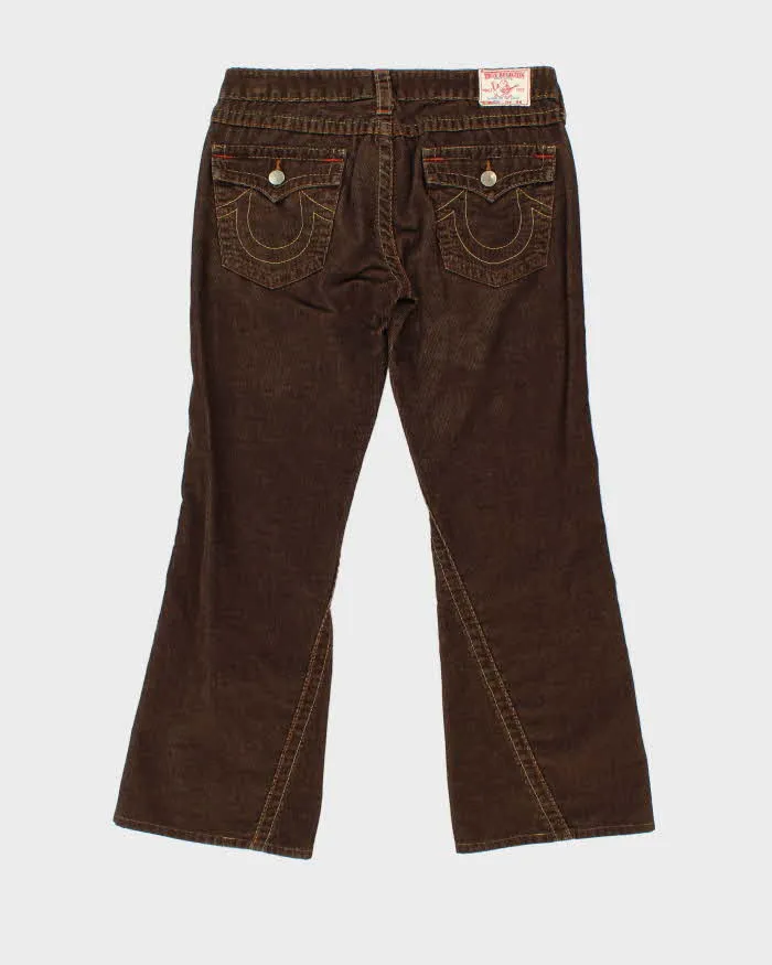 Vintage Y2k 00s True Religion Flared Corduroy Trousers - W32 L29 sold by Rokit product image thumbnail 2