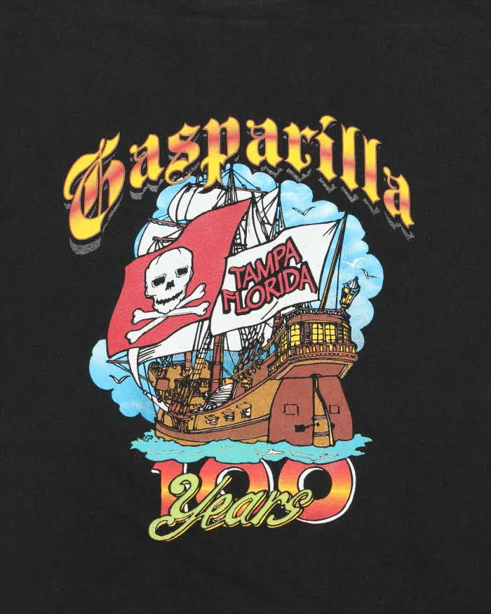 Vintage 00s Casparilla Party Store Hanes Heavyweight Crewneck T-Shirt - XXL sold by Rokit product image thumbnail 4