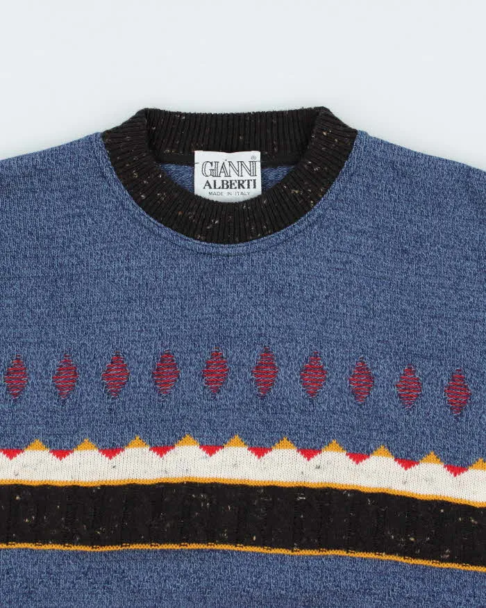 Vintage Gianni Alberti Wool Blend Jumper - L sold by Rokit product image thumbnail 5