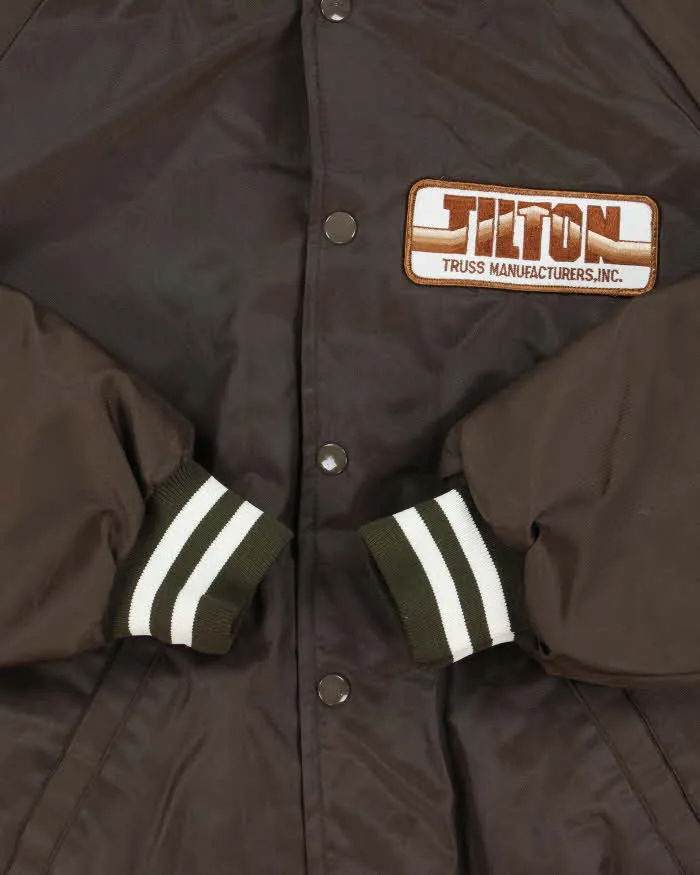 Vintage 1990s United Sports Apparel Satin Varisty Bomber Jacket - XL sold by Rokit product image thumbnail 4