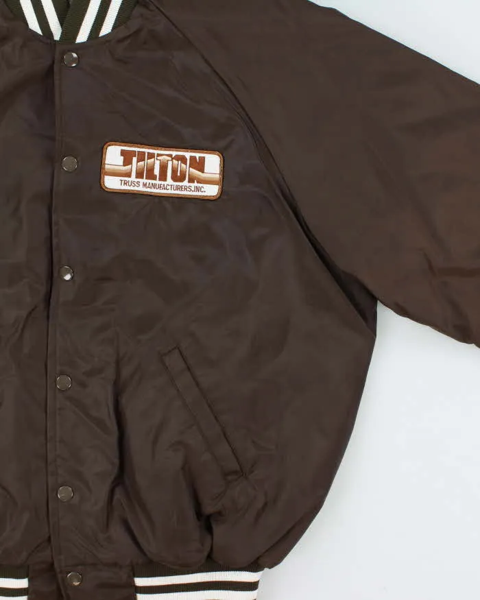 Vintage 1990s United Sports Apparel Satin Varisty Bomber Jacket - XL sold by Rokit product image thumbnail 3