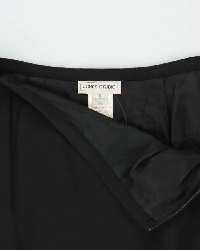 Vintage 90s Jones Studio Wool Blend Pleated Hem Skirt - XS sold by Rokit product image thumbnail 5