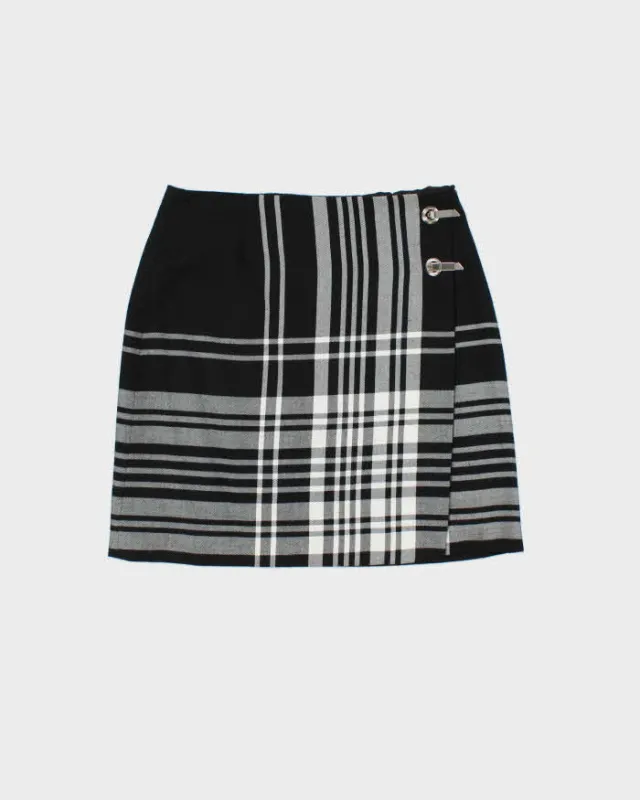 Vintage 00s Bandolini Checked Clasp Skirt - S sold by Rokit